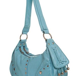 Handbags For All Studded Hobo Shoulder Handbag