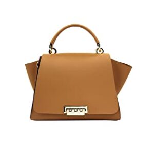 ZAC Zac Posen womens Eartha Iconic Backpack Convertible Top Handle Bag, Camel, One Size US