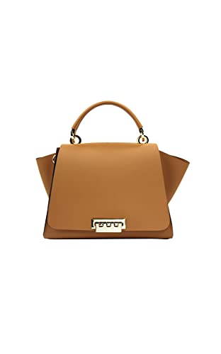 ZAC Zac Posen womens Eartha Iconic Backpack Convertible Top Handle Bag, Camel, One Size US