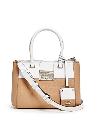 GUESS Women's Martine Satchel Bag Handbag