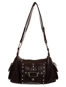 handbags for all silver studded hobo women handbag shoulder handbag