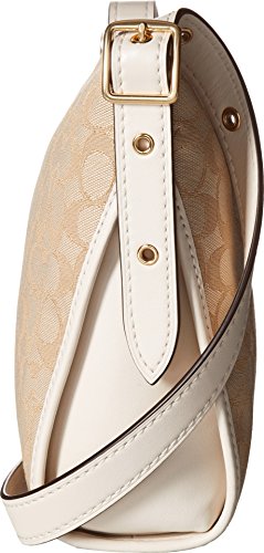 COACH Small Dufflette in Signature Li/Light Khaki/Chalk One Size