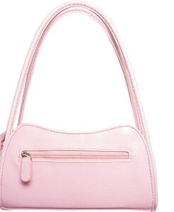 small double handle hobo pink women handbag by handbags for all