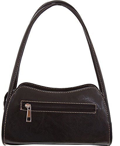 Handbags For All Small Double Handle Hobo Black Women Handbag