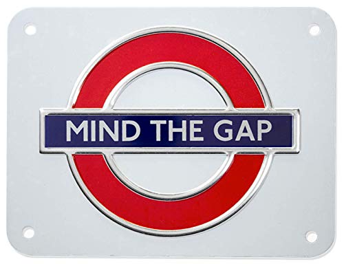 GWC London Underground Mind The Gap Small Metal Sign