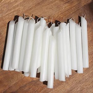 Candlestock White Drip Candle 25 Pack