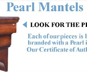 Pearl Mantels 618-48 Crestwood Wall Shelf, 48-Inch, White