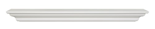 Pearl Mantels 618-48 Crestwood Wall Shelf, 48-Inch, White