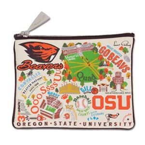 catstudio oregon state university collegiate zipper pouch purse | holds your phone, coins, pencils, makeup, dog treats, & tech tools