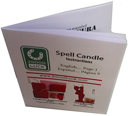 5” Fire of Love Triple Strengh Binding Apple Candle KIT - Bind You Two Together Until You are One. Vela de Manzana Fuego de Amor Triple Fuerza De Amarre para Que Ustedes Dos Se Conviertan En Uno.