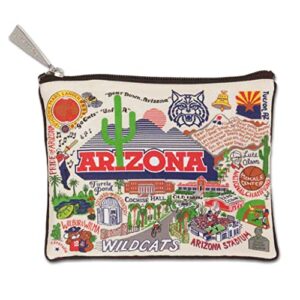 catstudio university of arizona collegiate zipper pouch purse | holds your phone, coins, pencils, makeup, dog treats, & tech tools