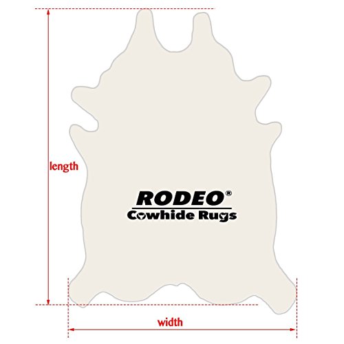 rodeo Amazing Cowhide Rug Hair on Skin cowhides Tricolor Brown Large Size