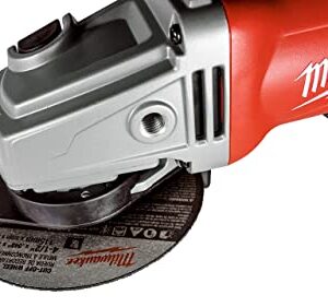 Milwaukee 10 Pack - 4 1 2 Cutting Wheels For Grinders - Aggressive Cutting For Metal & Stainless Steel - 4-1/2" x .045 x 7/8-Inch | Flat Cut Off Wheels