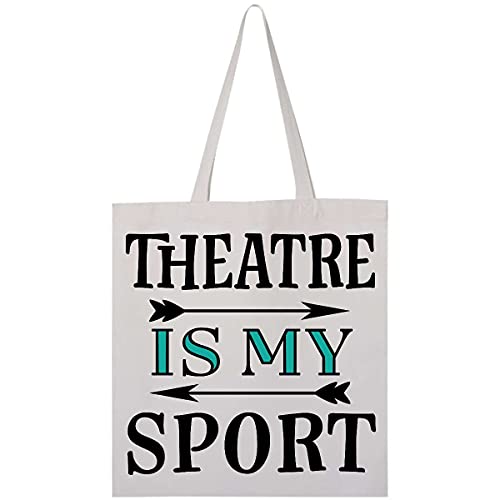 Inktastic Theatre Is My Sport Drama Acting Tote Bag 0020 White 2d57f