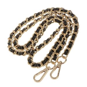 123arts chain strap iron replacement strap handbag shoulder strap bag accessories with drawstring bag
