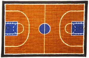 la rug basketball court rug 19″x29″