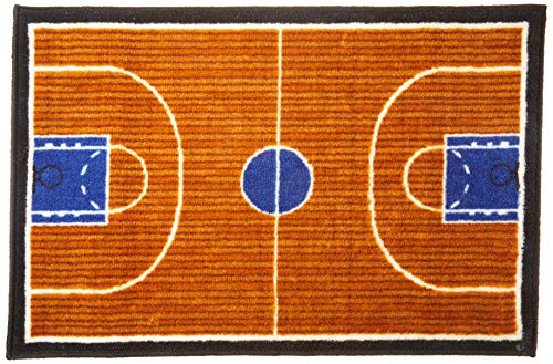 LA Rug Basketball Court Rug 19"x29"