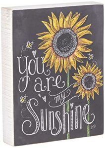 primitives by kathy chalk sign, sunflowers – you are my sunshine (26853)