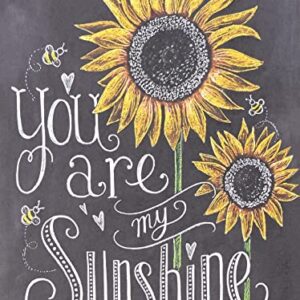 Primitives by Kathy Chalk Sign, Sunflowers - You Are My Sunshine (26853)