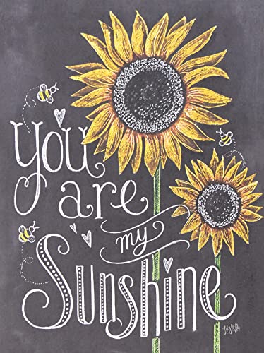 Primitives by Kathy Chalk Sign, Sunflowers - You Are My Sunshine (26853)