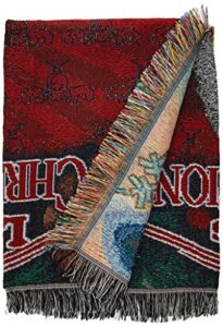 northwest warner brothers national lampoons’ christmas vacation, pile of gifts woven tapestry throw blanket, 48″ x 60″, multi color