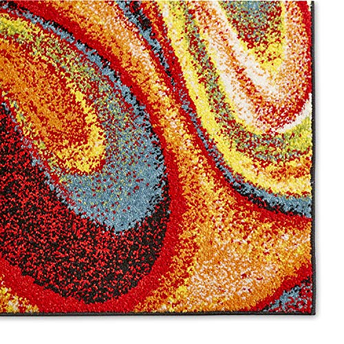 Home Dynamix Adja Modern Area Rug, Splash (5'2" x 7'2")