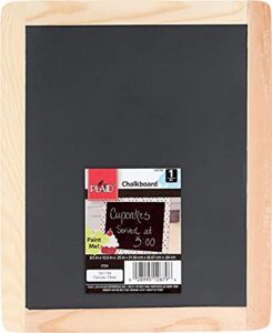 plaid double sided framed chalkboard, 8.5″x10.5″, 1 pack