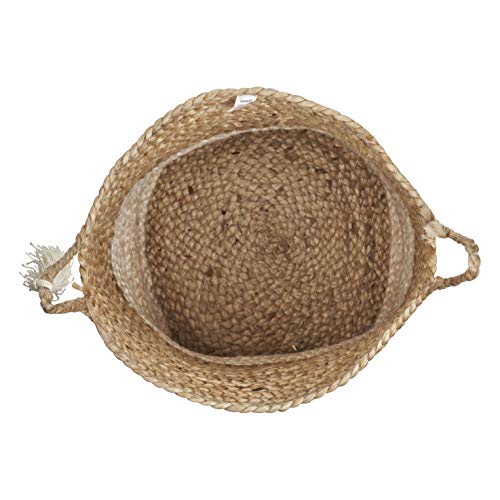 LR Home Montego Storage Basket, 19" High, Natural Jute