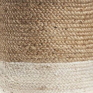 LR Home Montego Storage Basket, 19" High, Natural Jute