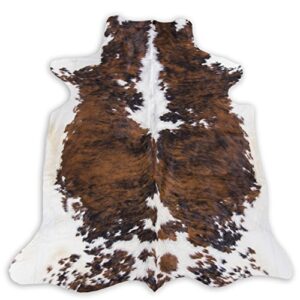 rodeo cowhide rug size 5×7 feet(150cmx 210cm) tc5x7
