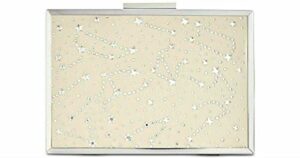 inc international concepts nadia celestial clutch, gold/silver