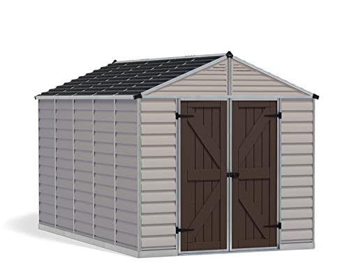 Palram - Canopia SkyLight 8' x 12' Storage Shed - Tan