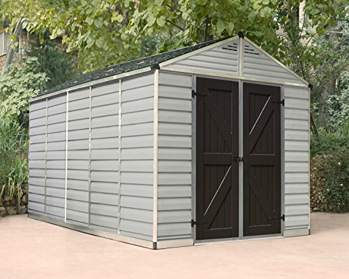 Palram - Canopia SkyLight 8' x 12' Storage Shed - Tan