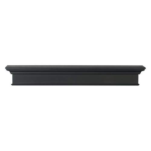 Pearl Mantels Mantel Shelf, 72", Black