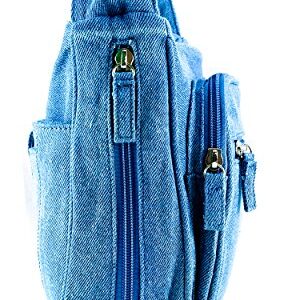 Purse King Magnum Blue Jean Concealed Carry Handbag