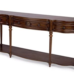 BUTLER PEYTON VINTAGE OAK CONSOLE TABLE