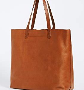 Madewell Women's The Transport Tote, English Saddle, Tan, Brown, One Size