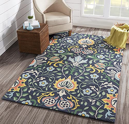 Momeni Newport Area Rugs, 2'3" X 8' Runner, Navy