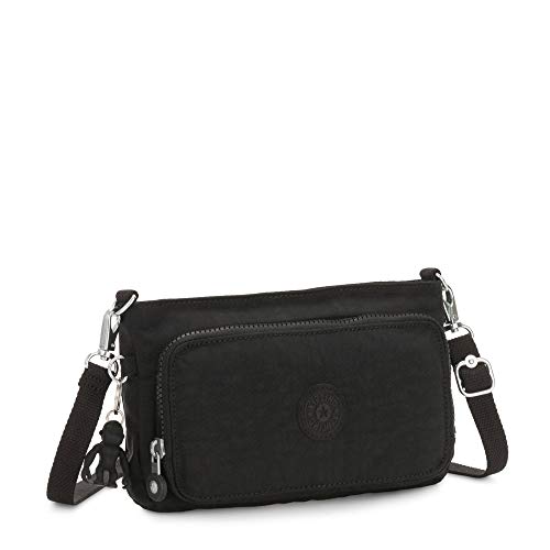 Kipling Myrte Handbag, Black Noir, 9.5" L X 5.75" H X 1.75" D