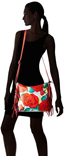 Anna by Anuschka Large Hobo Shoulder Bag, Romantic Rose