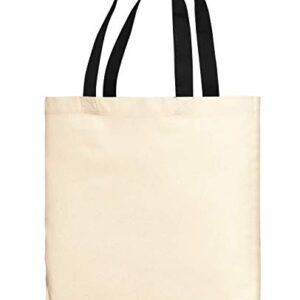 70th Birthday Presents Made In 1953 All Original Parts B-day Tote Bag Black Handle Canvas Tote Bag BD-67