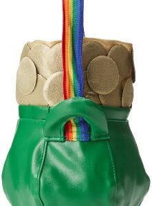 Rasta Imposta Pot Of Gold Handbag, Green, One Size