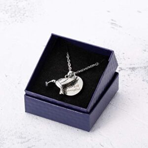 Now She Flies with Hummingbirds Urn Necklace Cremation Jewelry Stainless Steel Memorial Pendant for Ashes