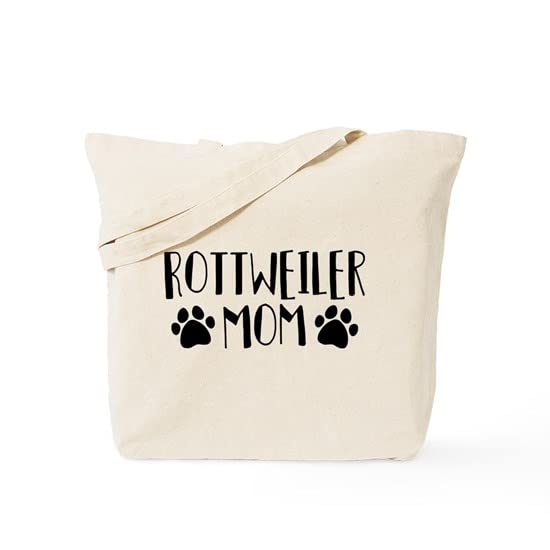 CafePress Rottweiler Mom Tote-Bag Natural Canvas Tote-Bag,Shopping-Bag