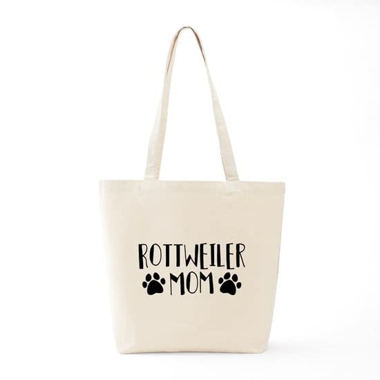 CafePress Rottweiler Mom Tote-Bag Natural Canvas Tote-Bag,Shopping-Bag