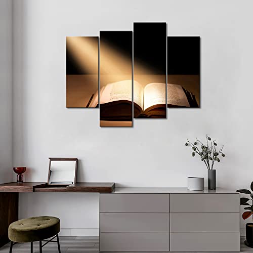 First Wall Art - The Holy Bible Wall Art Painting The Picture Print On Canvas Religion Pictures for Home Decor Decoration Gift