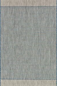 loloi isle collection indoor/outdoor area rug, 3 ft 11 in x 5 ft 10 in, grayblue
