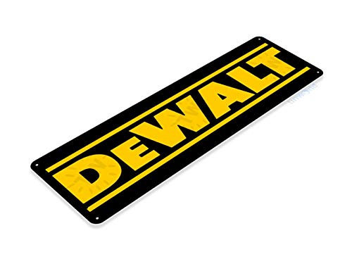 Tinworld Tin Sign Dewalt Power Tools Store Metal Sign Decor Toolbox Garage Auto Shop Cave B074