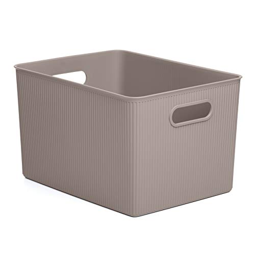 Tatay Baobab Multipurpose Storage Basket XL, Taupe, 29.4 x 38.5 x 23