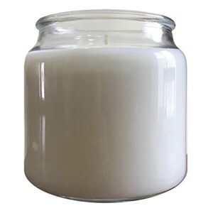 unscented soy wax country candle large
